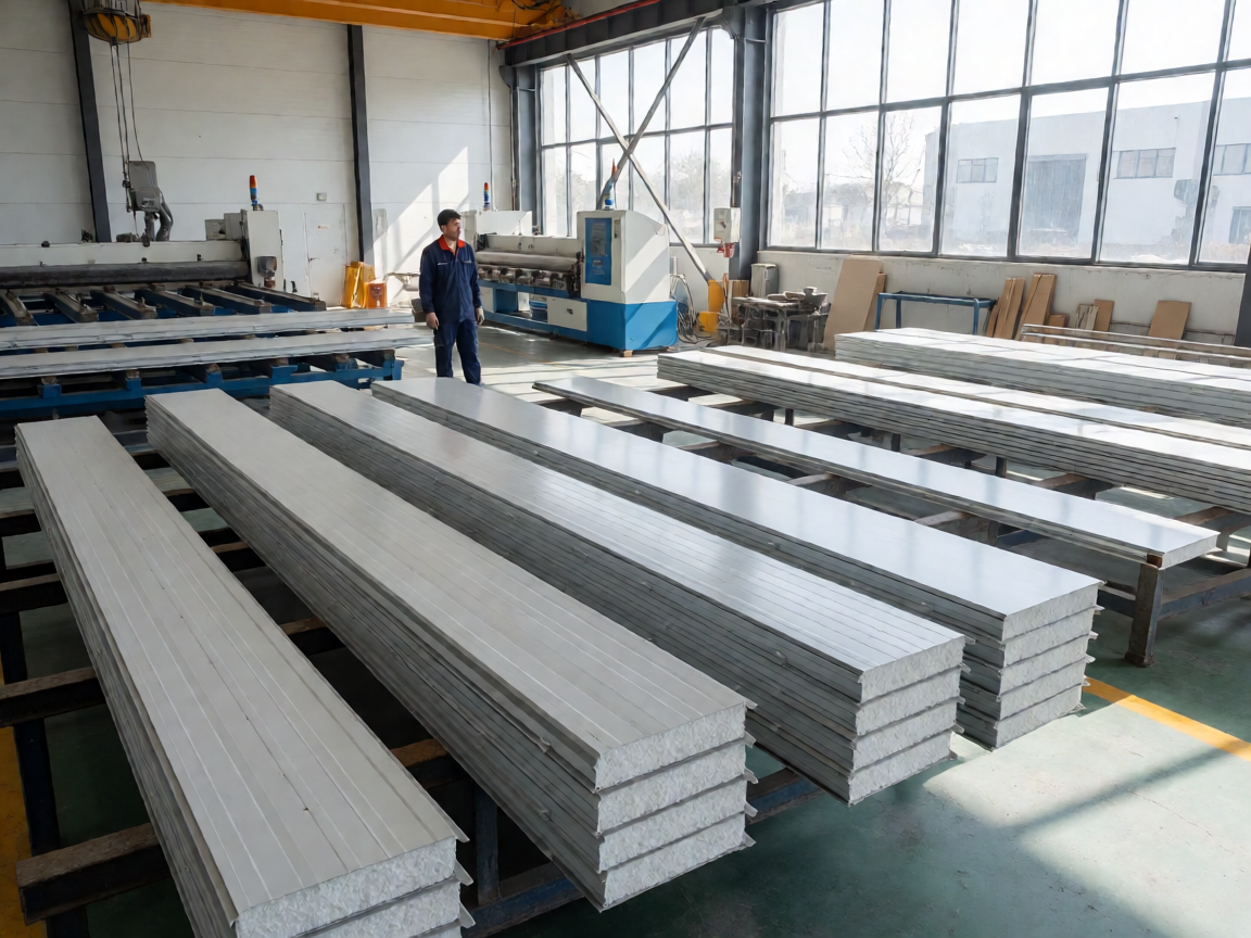 Custom B1 Fire Rated Pir Sandwich Panels Factory