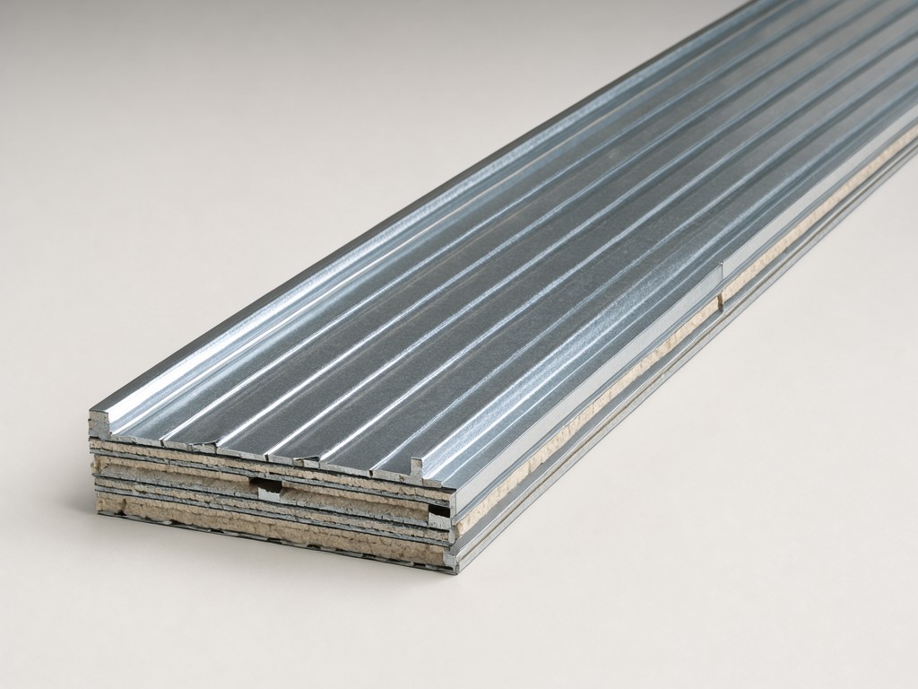 custom double sided steel rock wool wall panels exporter